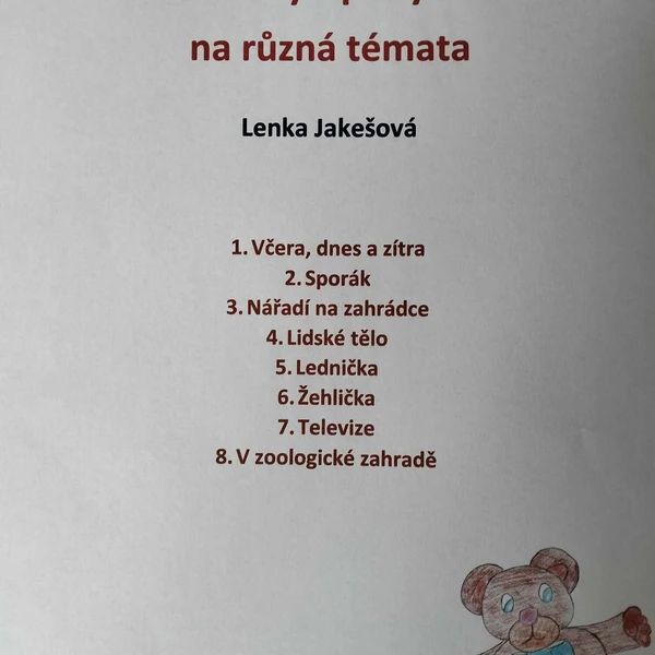 Výukový materiál Básničky s pohybem na různá témata