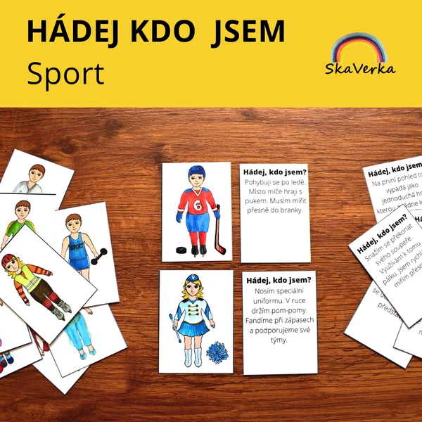 HÁDEJ KDO JSEM - sport