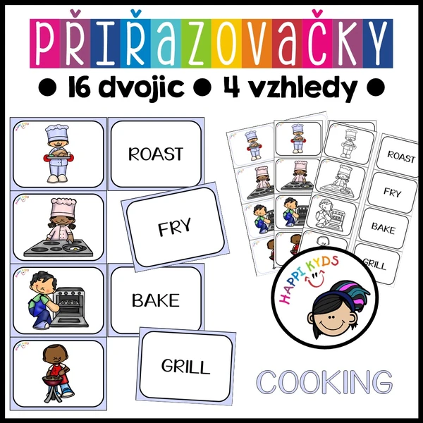 Přiřazovačky - COOKING
