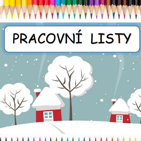 Zima - pracovní listy