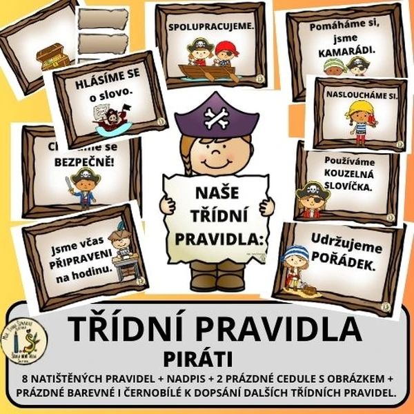 Třídní pravidla - PIRÁTI