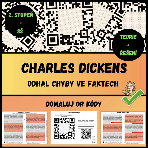 Charles Dickens - QR kódy