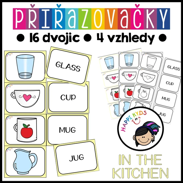 Přiřazovačky - IN THE KITCHEN