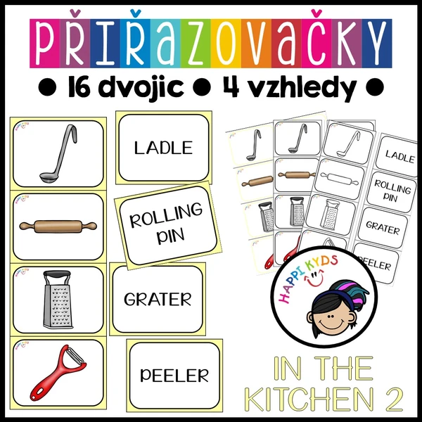 Přiřazovačky - IN THE KITCHEN 2
