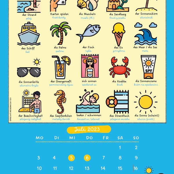 Kalender JULI 2023
