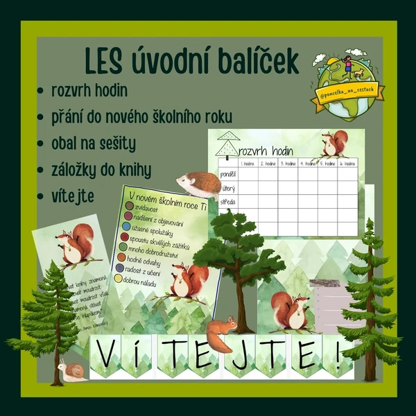 🌲 LES - úvod školního roku