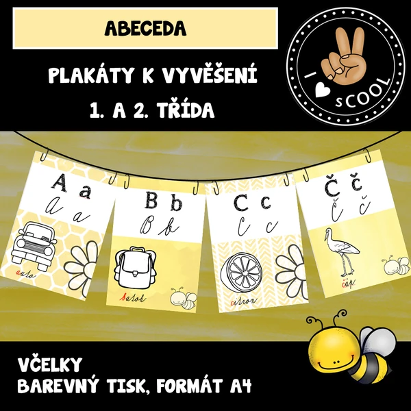 Abeceda - včelky