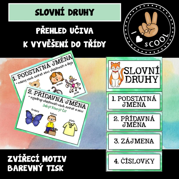 Slovní druhy - zvířátka