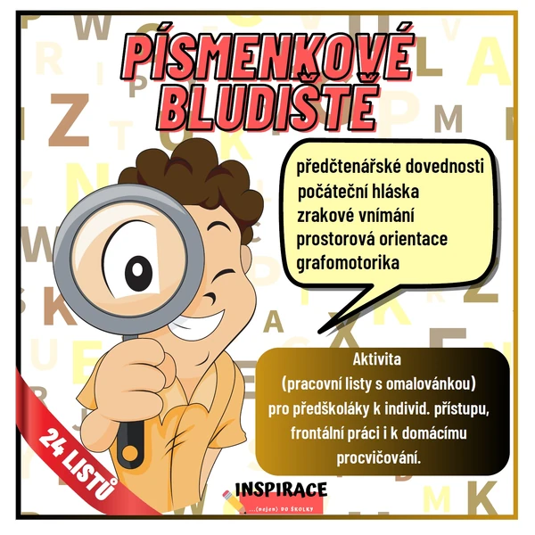 PÍSMENKOVÉ bludiště 🅰️🅱️