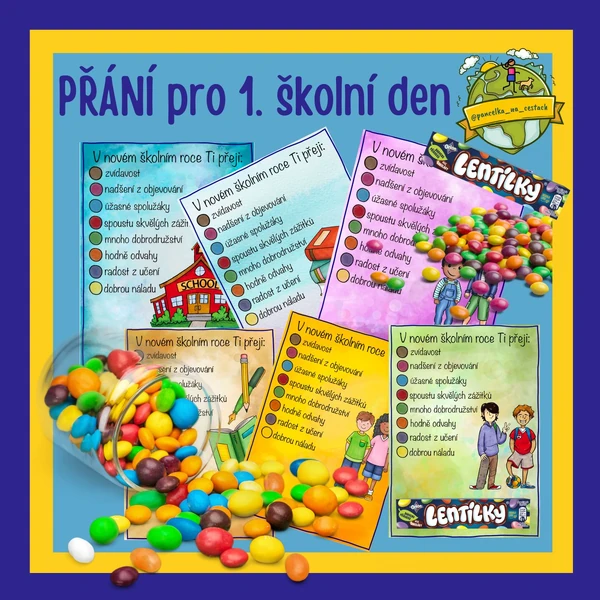 Přání na 1. školní den