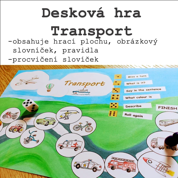 Desková hra - Transport
