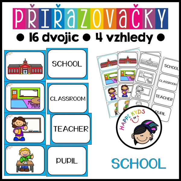 Přiřazovačky - SCHOOL