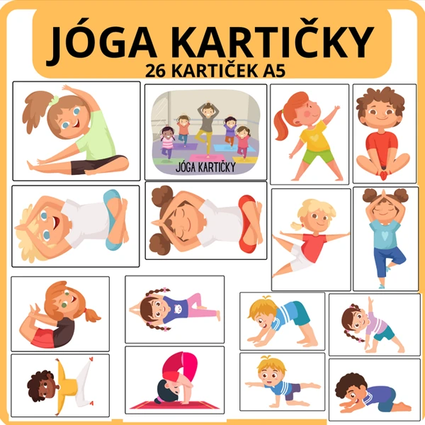 JÓGA KARTIČKY