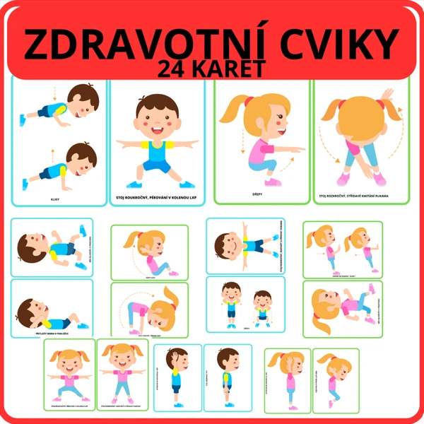 ZDRAVOTNÍ CVIKY - CVIČENÍ