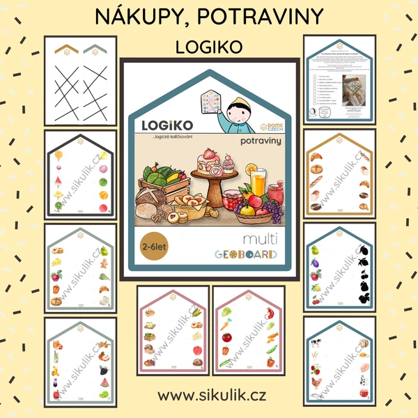 LOGIKO NÁKUPY, POTRAVINY