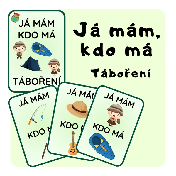 Táboření - Já mám ... Kdo má ... 