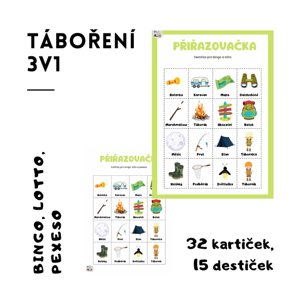 Táboření 3v1
