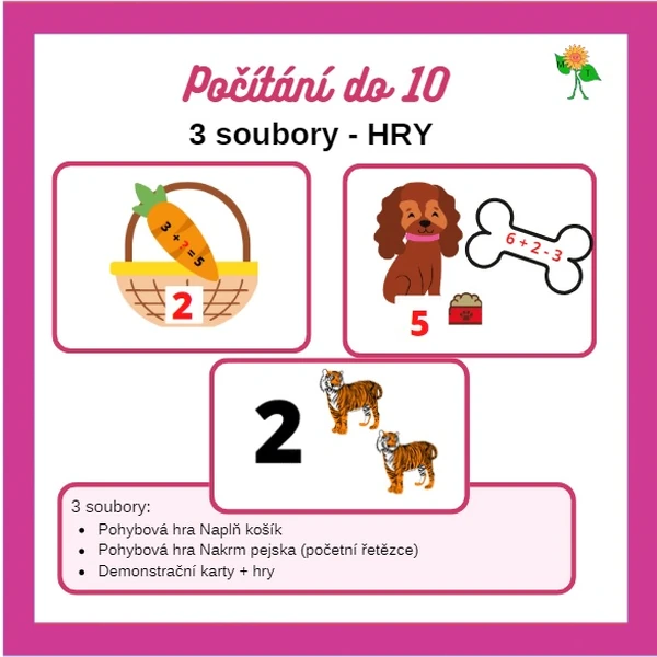 Počítání do 10 - zvýhodněná sada