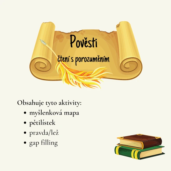 Pověsti - čtení s porozuměním