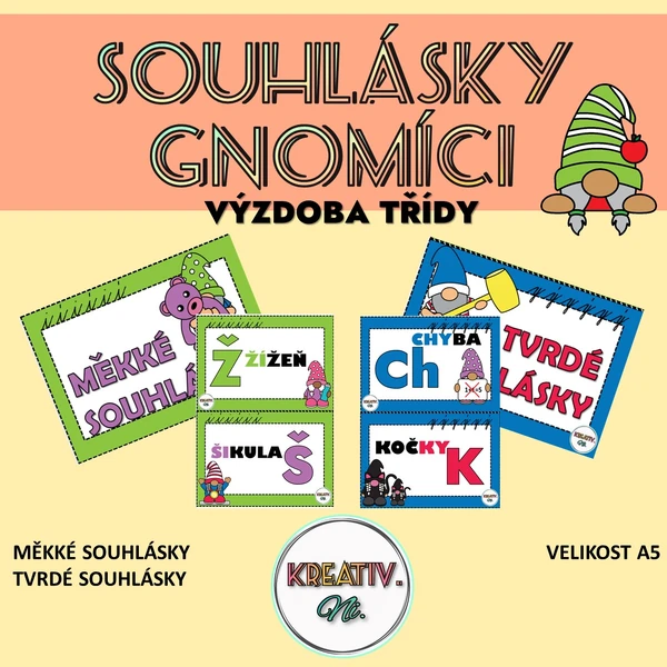 GNOMÍCI - souhlásky