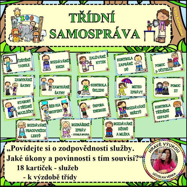 TŘÍDNÍ SAMOSPRÁVA – téma ZOO