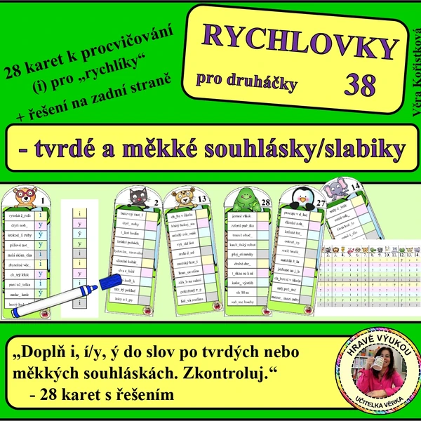 RYCHLOVKY 38 – TVRDÉ A MĚKKÉ SOUHLÁSKY