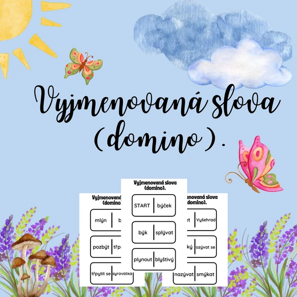Vyjmenovaná slova (domino)