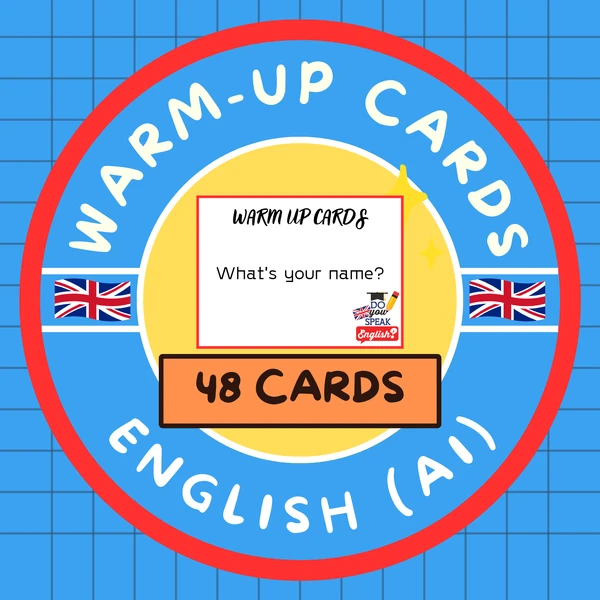 WARM-UP cards (AJ_A1) -48 cards