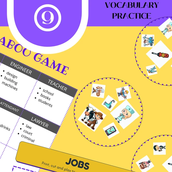 Jobs Vocabulary Games