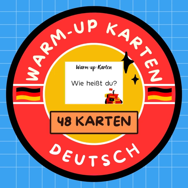 WARM-UP-KARTEN - 48 KARTEN (NJ)