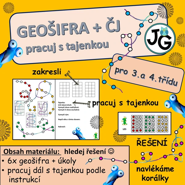 Geošifra + čj pro 3. - 4. třídu