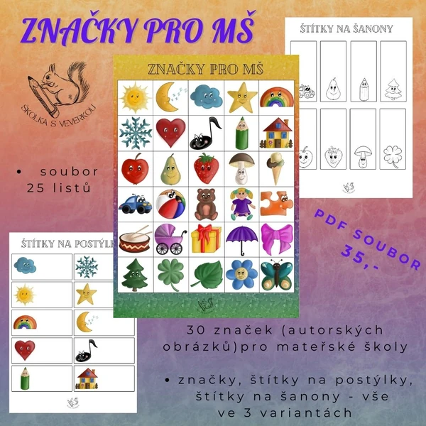 ZNAČKY PRO MŠ