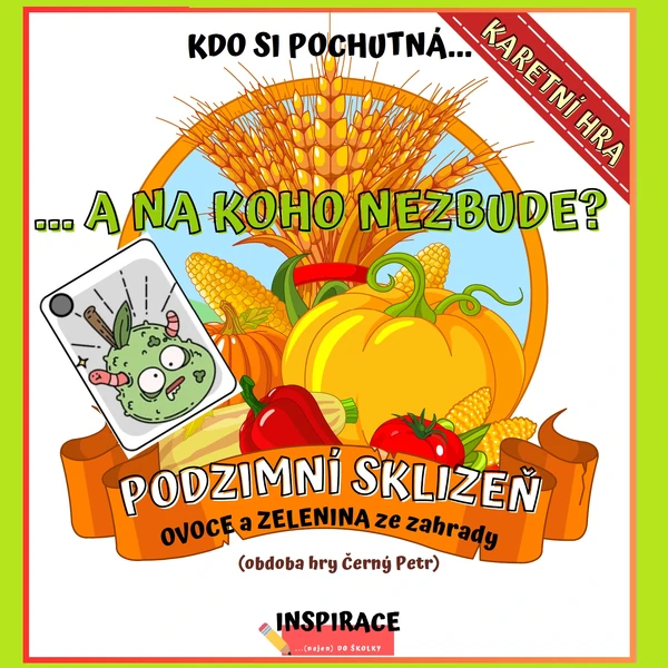Karetní hra - PODZIMNÍ SKLIZEŇ 🍎🥔