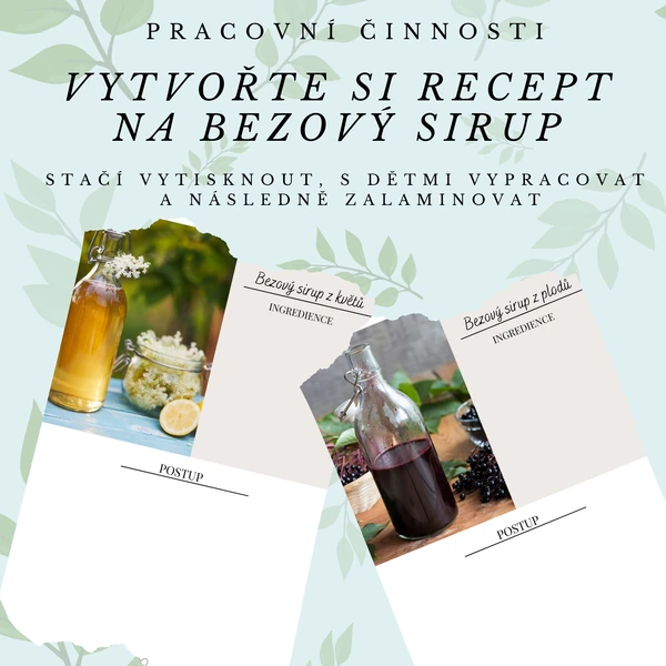 Recept - Bezový sirup