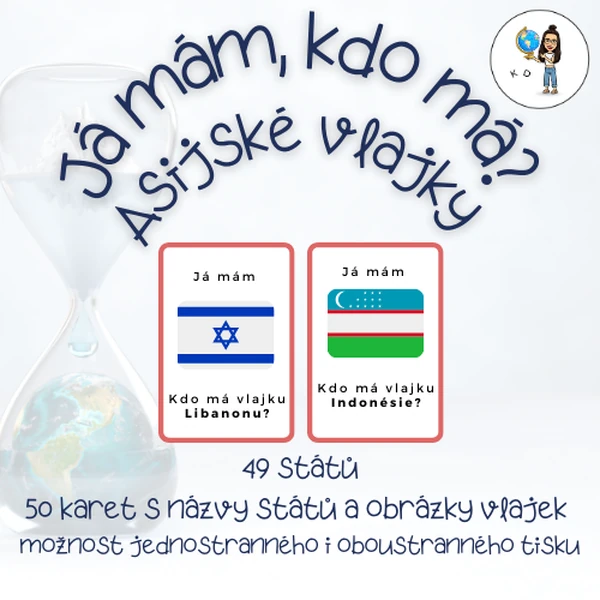 Já mám, kdo má? Asijské vlajky