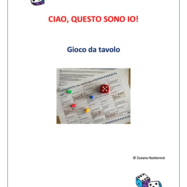 Ciao, questo sono io!