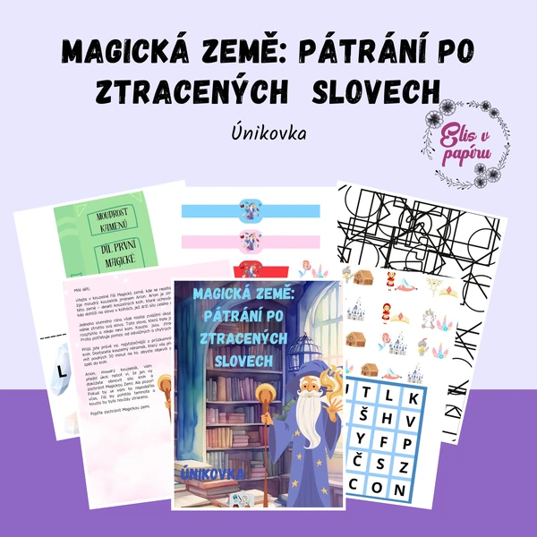 Únikovka - Magická země: Pátrání po ztracených slovech