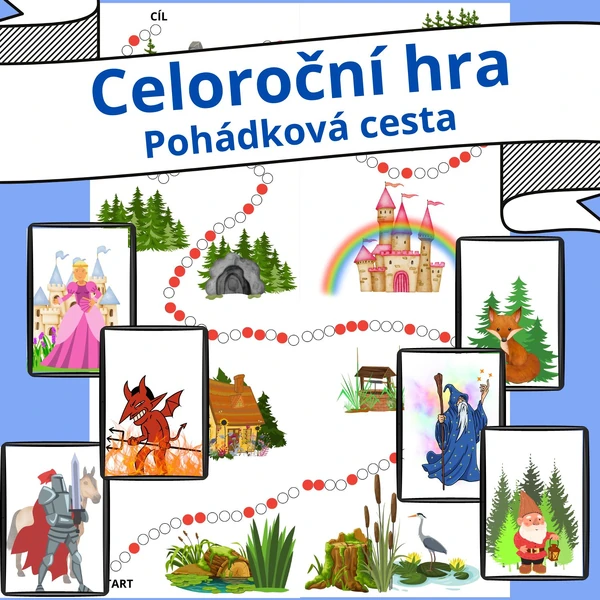 Celoroční motivační hra: Pohádková cesta