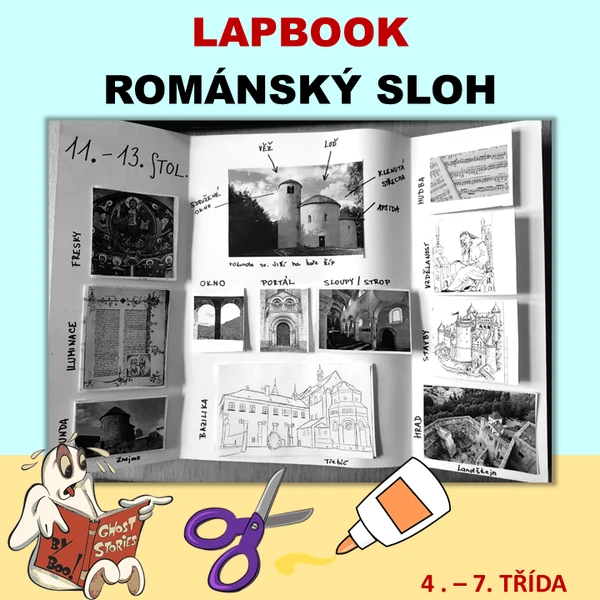 LAPBOOK Románský sloh