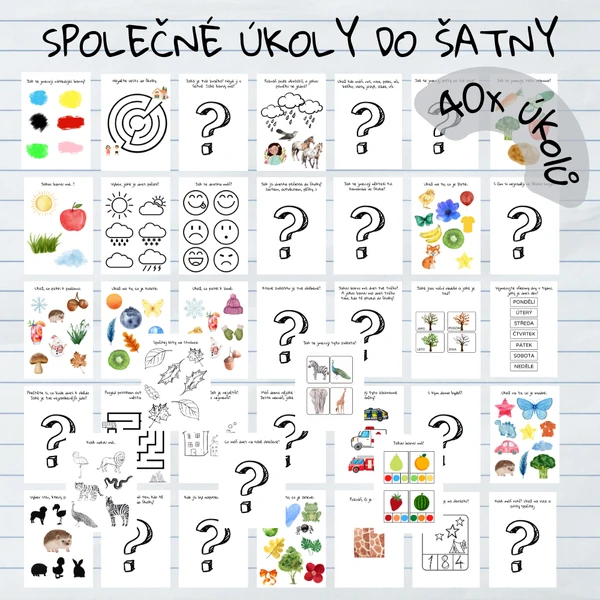Společné úkoly do šatny
