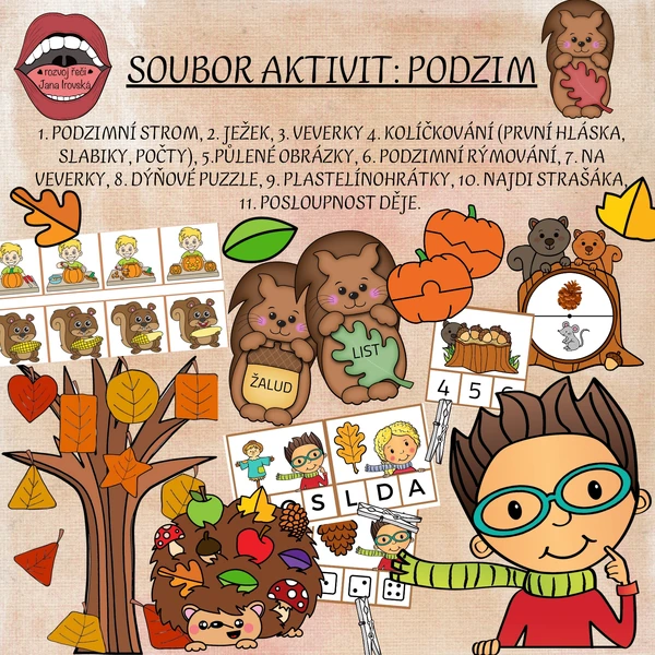 SOUBOR AKTIVIT: PODZIM 