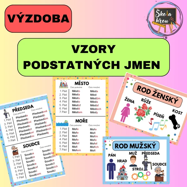 Vzory podstatných jmen