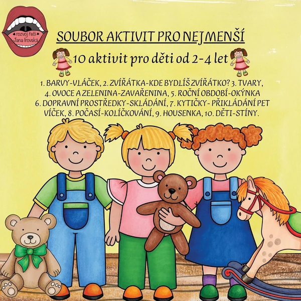 SOUBOR AKTIVIT PRO NEJMENŠÍ 