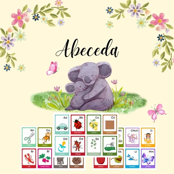 Abeceda - kartičky.