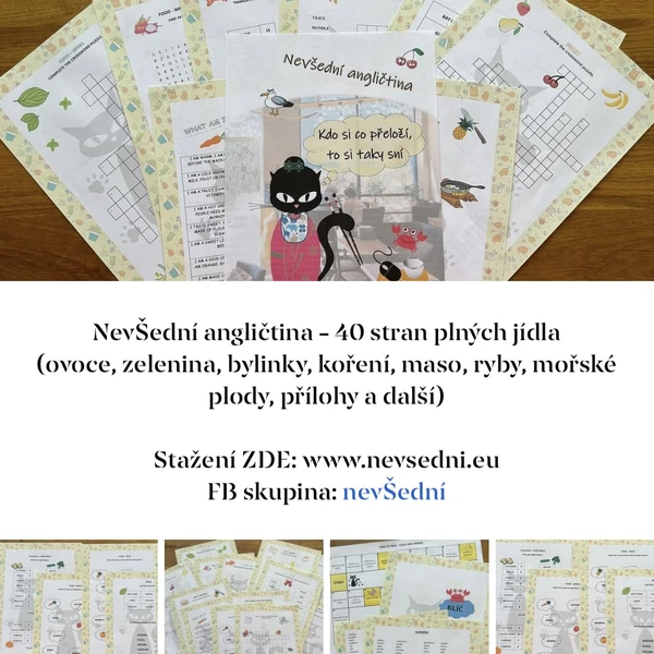 NevŠední angličtina - Jídlo aneb kdo si co přeloží, to si taky sní