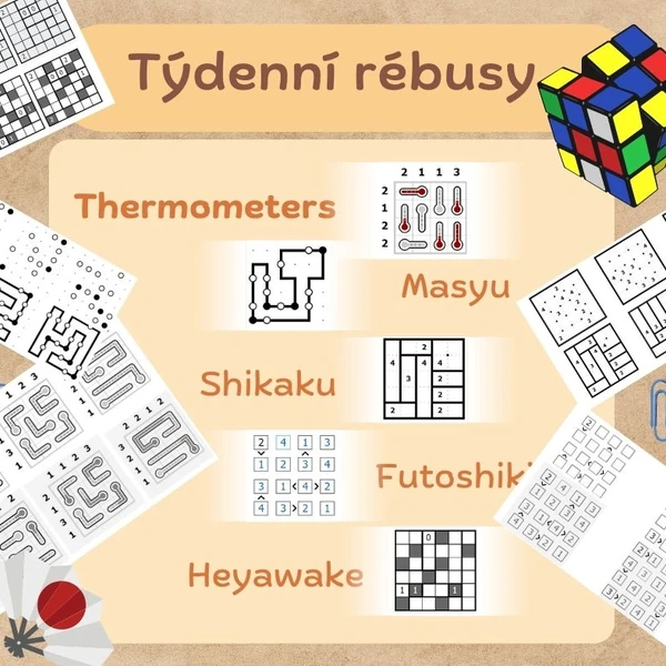 Rébus na každý týden ve školním roce