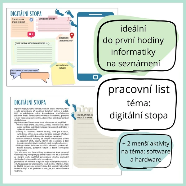 Digitální stopa II. - 2. stupeň