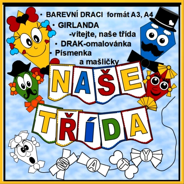 Draci-výzdoba třídy