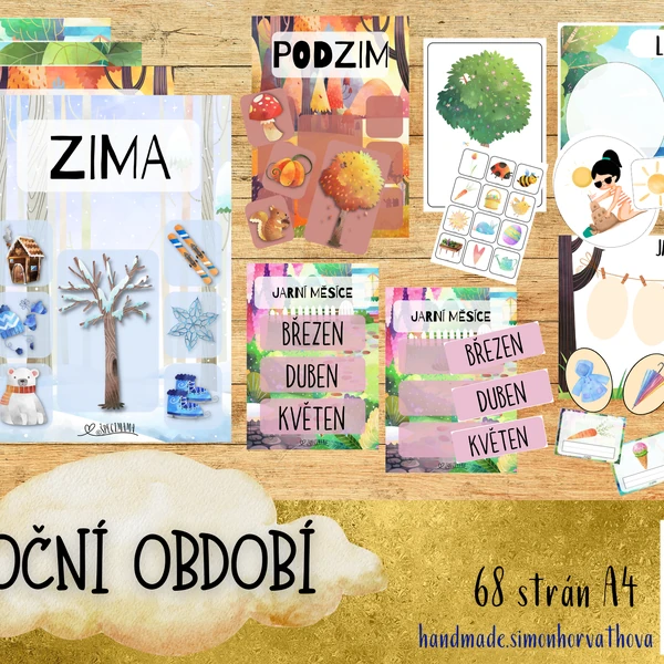 ROČNÍ OBDOBÍ, Jaro, léto, podzim, zima
