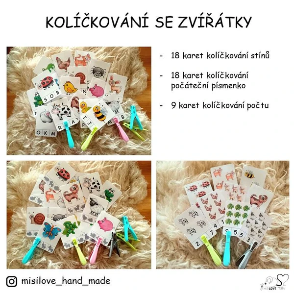 KOLÍČKOVÁNÍ ZVÍŘÁTKA 